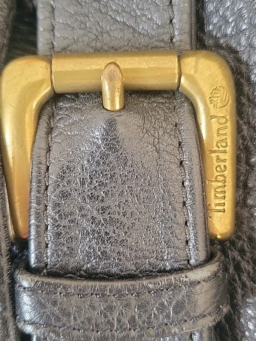Timberland leather buckle